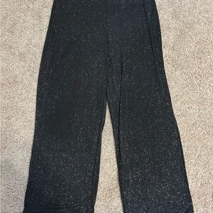 Jaclyn Smith Black Sparkle Pants